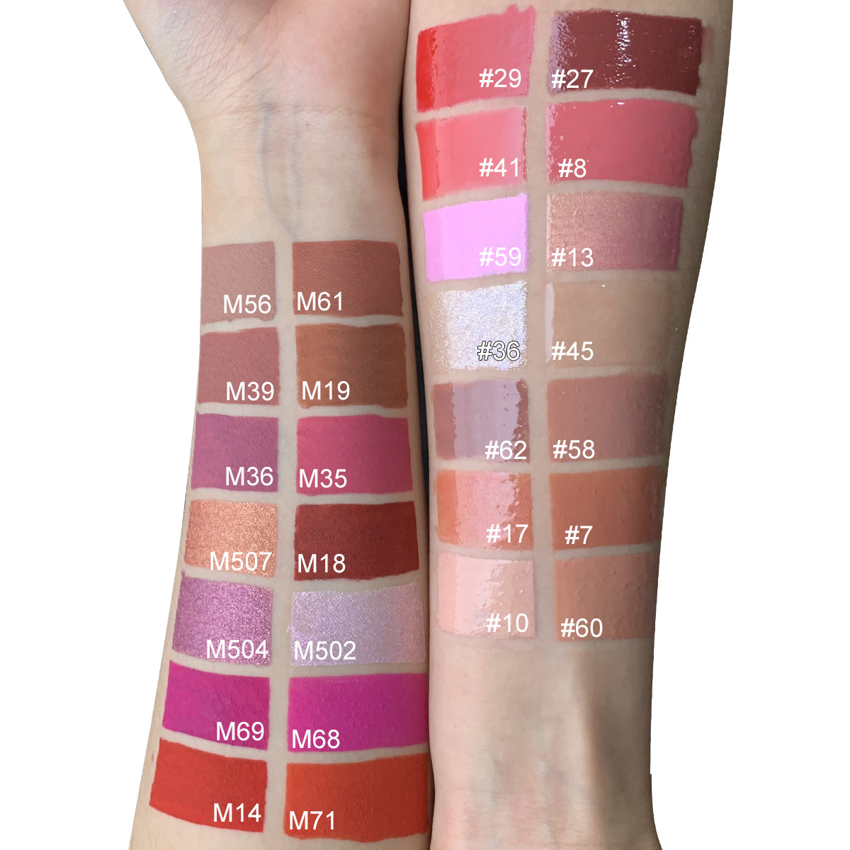 Transparent Tube Lip Gloss, P222