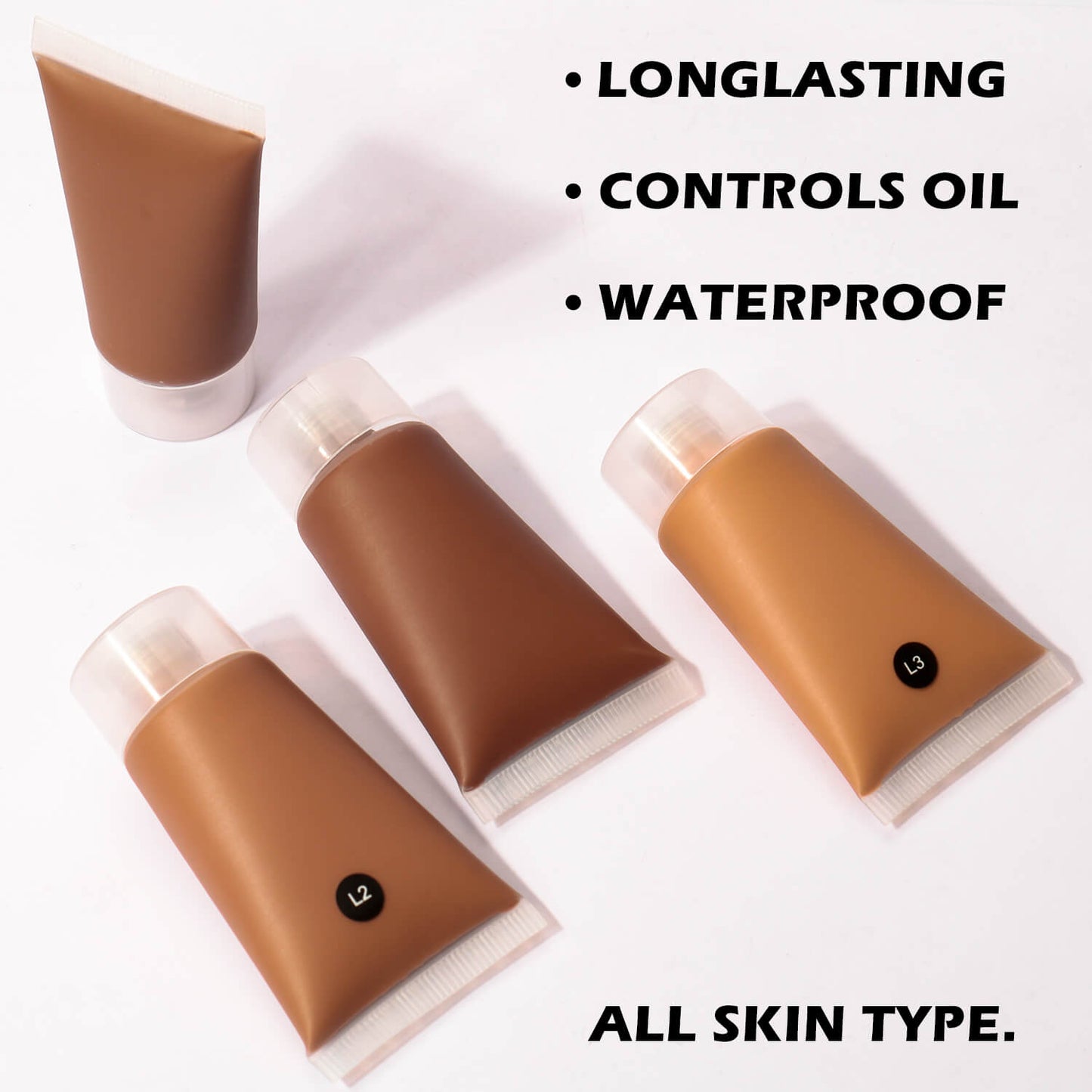 Squeeze Tube Packaging, Liquid Foundation, P201