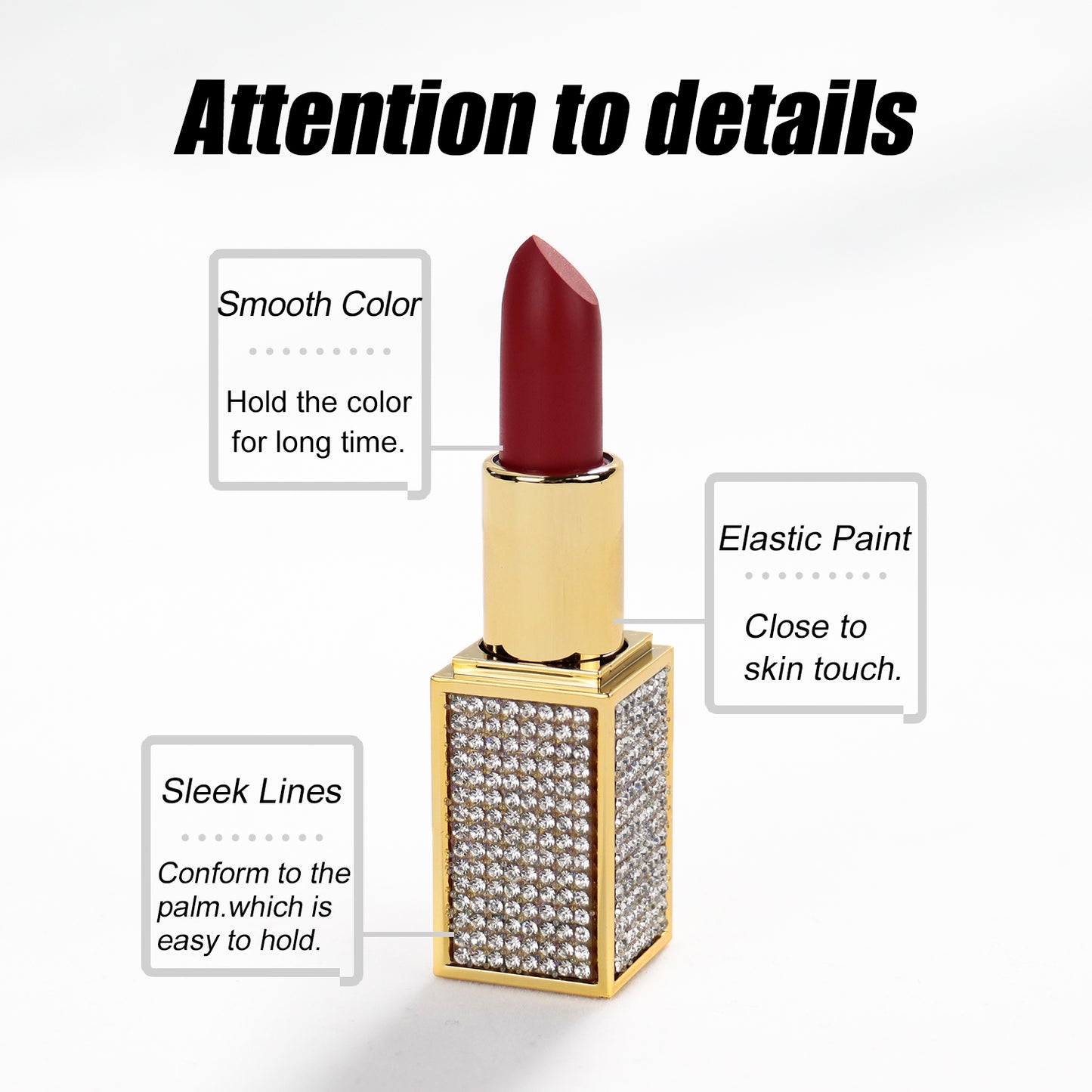 Radiant Gemstone Glitter Lipstick, P187