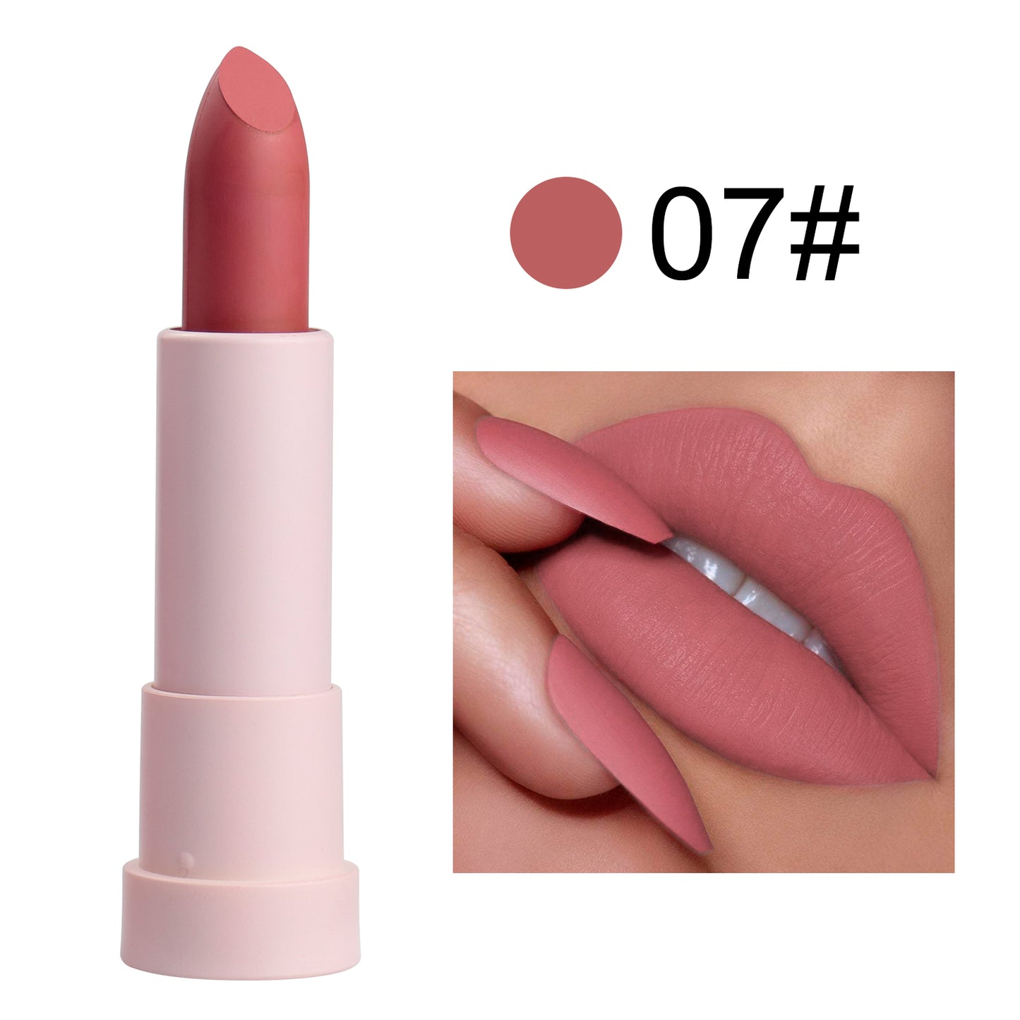 Pink and Gray Unicorn Shaped Lipstick, P192, P192-1