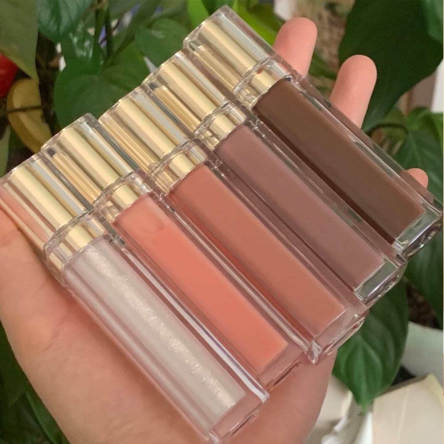 Hot Selling Luxe Lip Gloss, Available in Gold or Silver Caps, P11