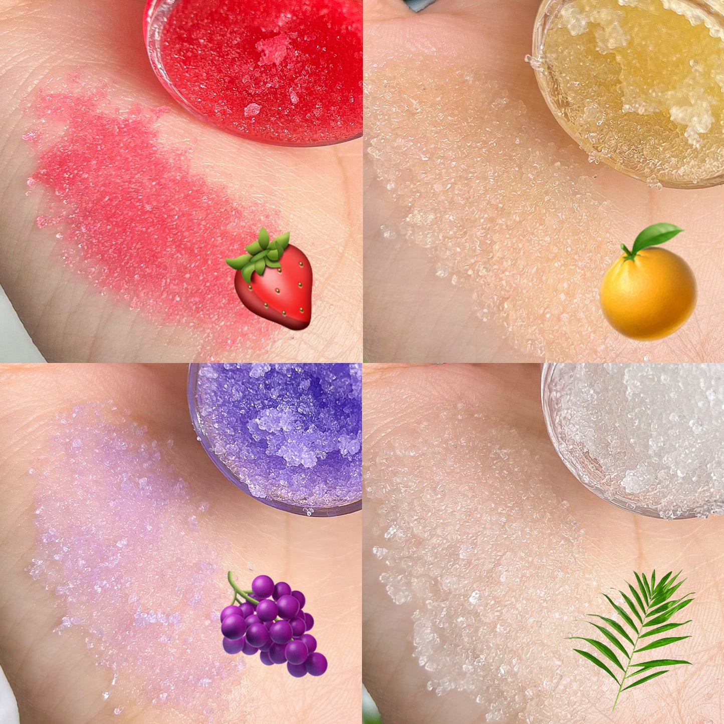 Exfoliate Lip Scrub,Lip Scrub and Lip Balm, P231-1, P231-2, P231-3, P231-4