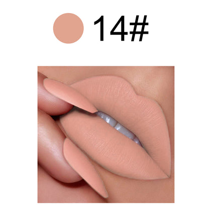 Square Pink Frosted Lipstick With A Translucent Shell, P218