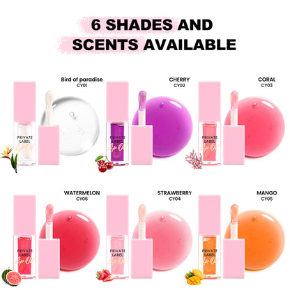 6 Fruit Flavors Lip Oil, VP02