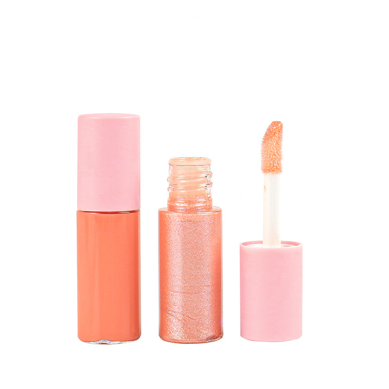 10Pcs/Set Mini Lip Gloss, Matte & Shine, 4 Style, P119