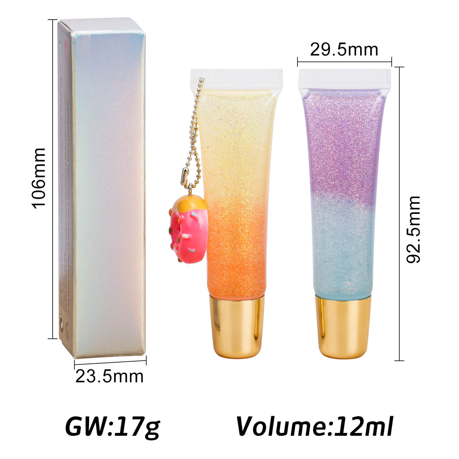 2-In-1 Dual-Color Lip Gloss