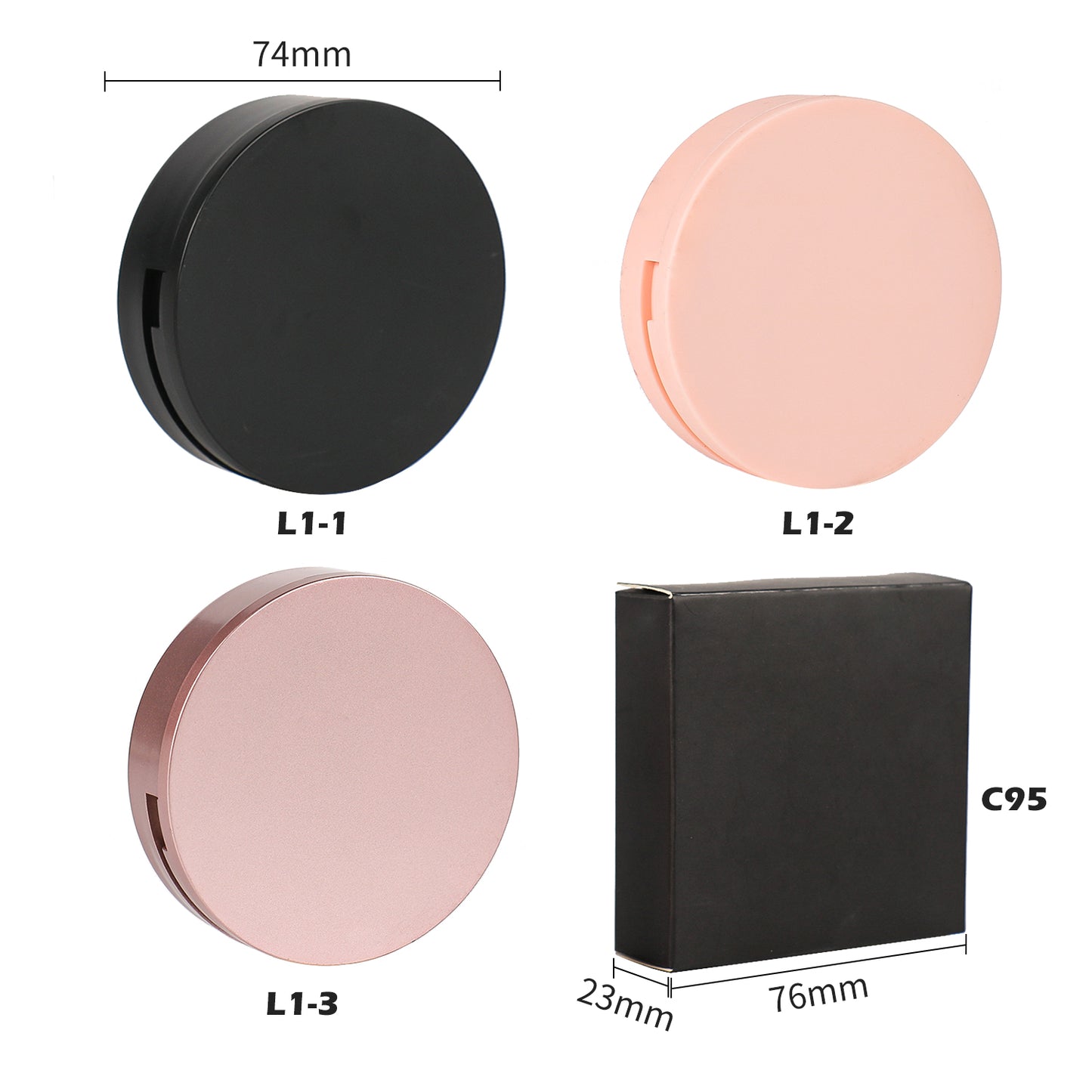 Global Hue Perfection Pressed Powder – Choose from 3 Cases