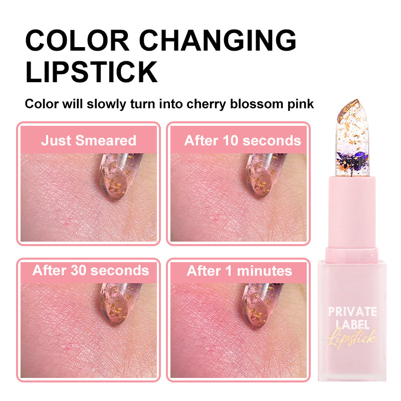 Flower Magic Lipstick Change Color Moisturizing Color Changing Lipstick, P218