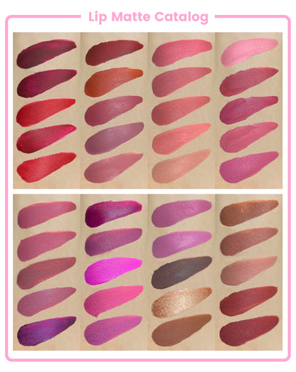 Lipgloss Formula, 80 Different Textured Colors, Matte And Glossy