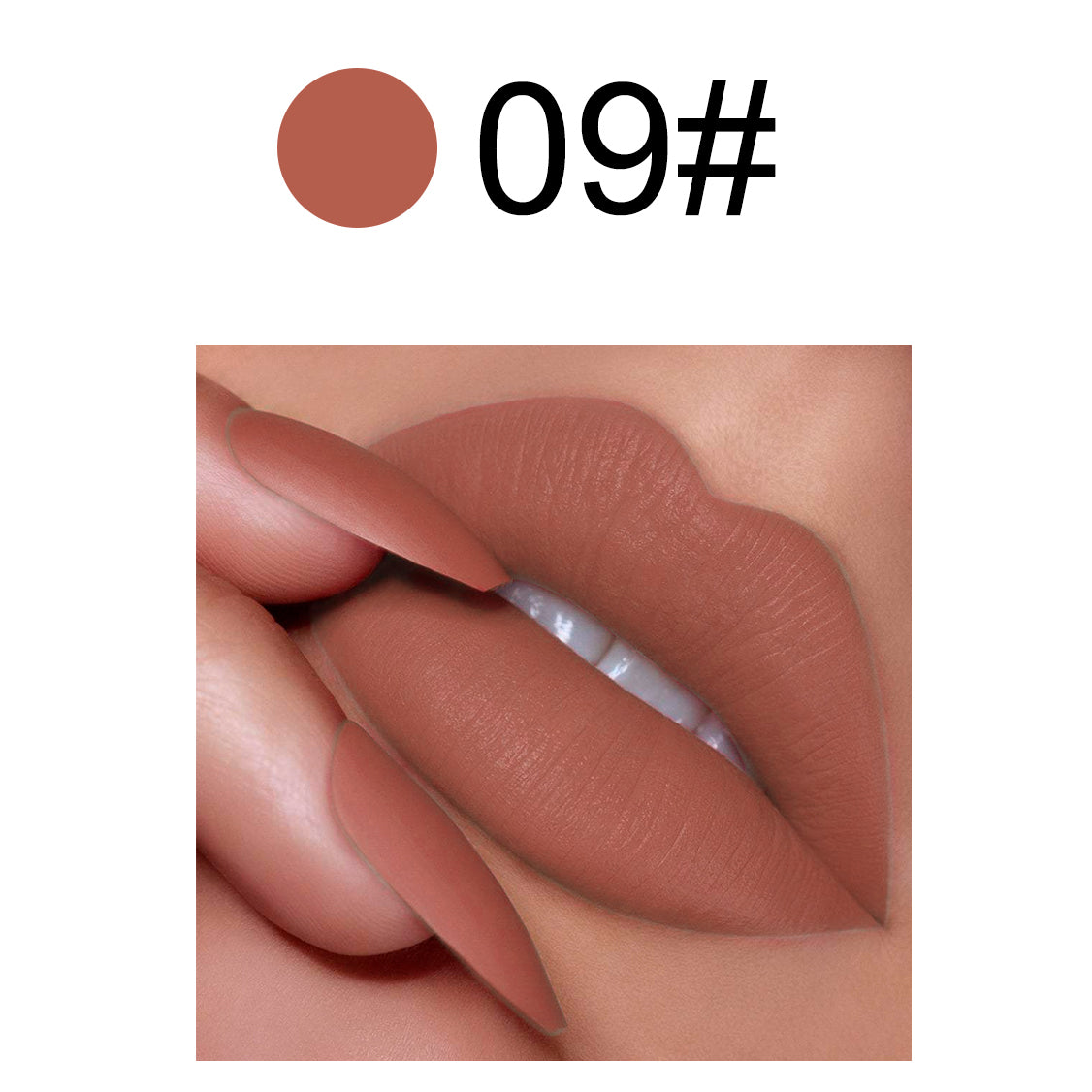 Square Pink Frosted Lipstick With A Translucent Shell, P218