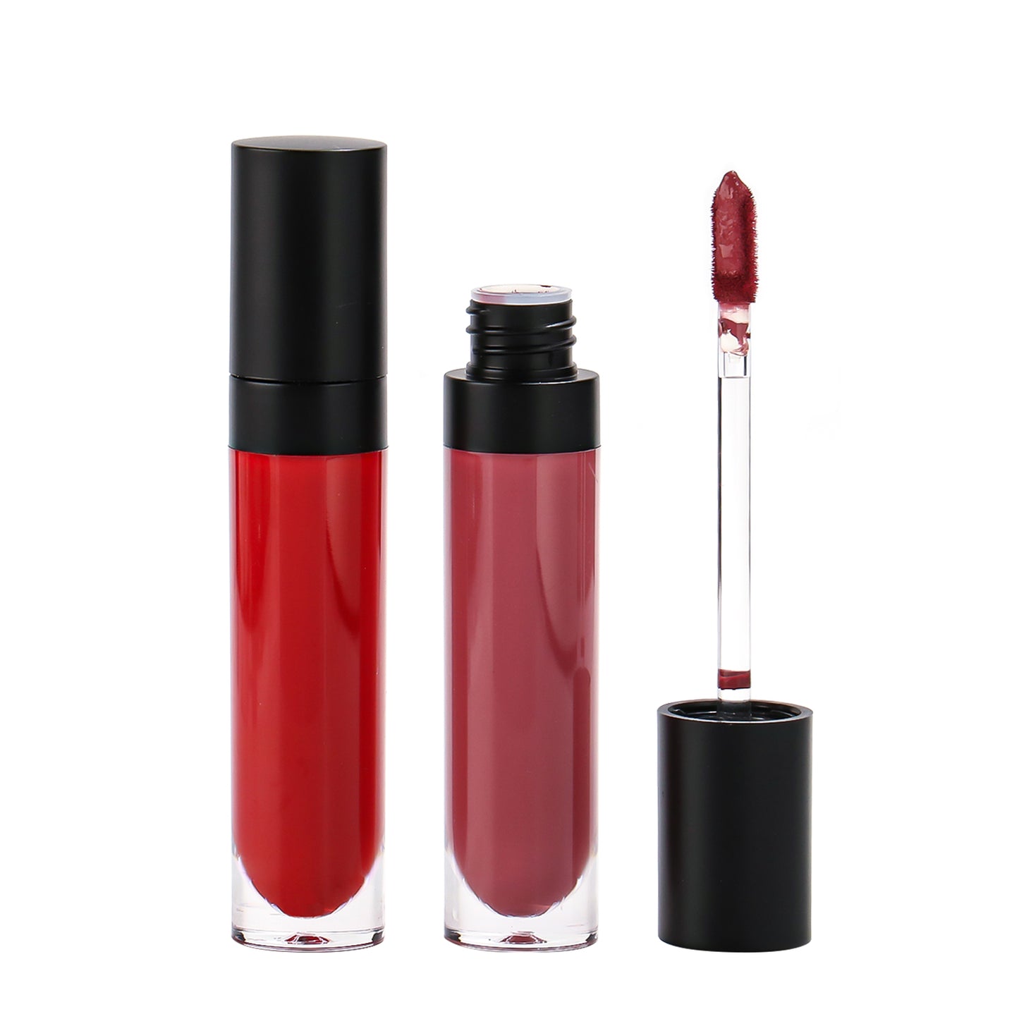 Professional Look Black-Capped Round Lip Gloss, P39