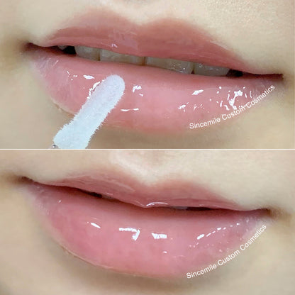 Lip Oil With Flower Petals, P184