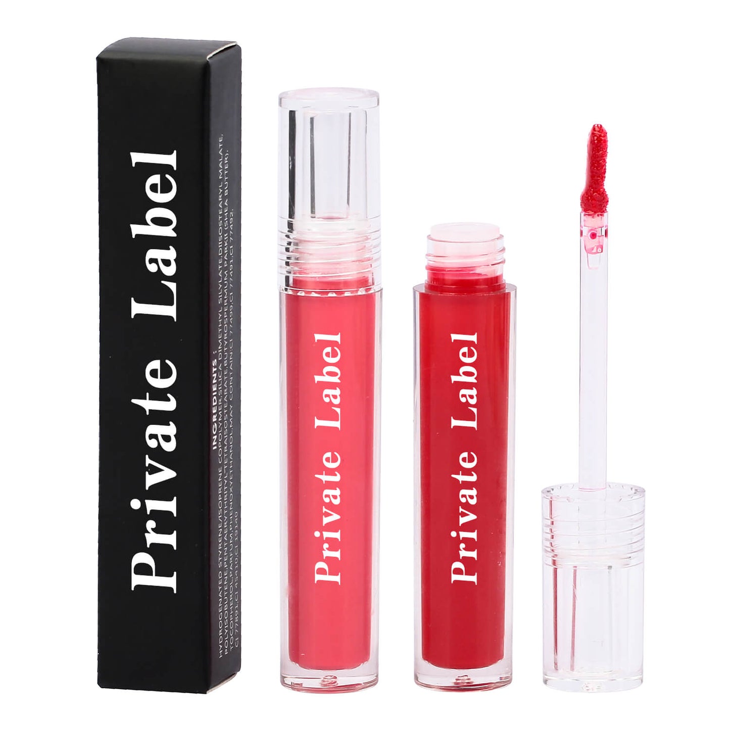 Transparent Plastic Tube Lip Gloss, P67-1