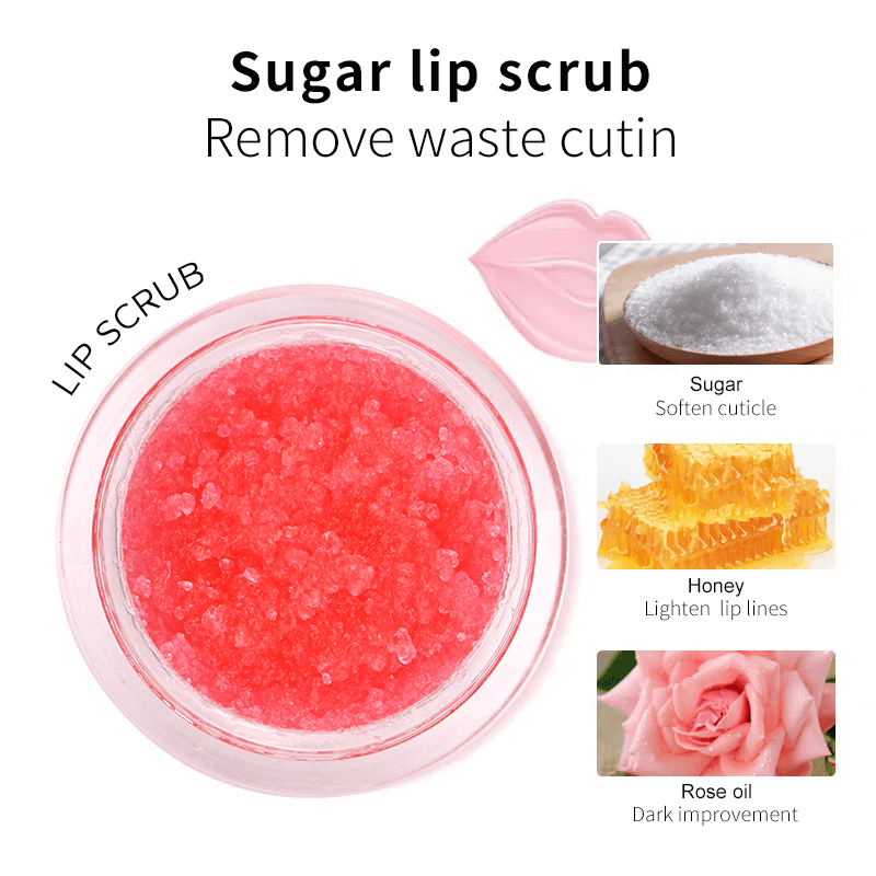 2 in 1 Lip Scrub,Lip Scrub and Lip Balm, P87