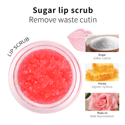 2 in 1 Lip Scrub,Lip Scrub and Lip Balm, P87