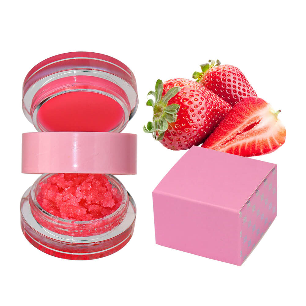 2 in 1 Lip Scrub,Lip Scrub and Lip Balm, P87