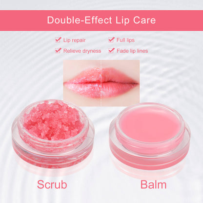 2 in 1 Lip Scrub,Lip Scrub and Lip Balm, P87