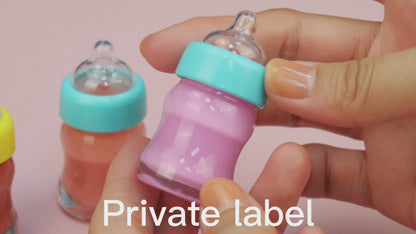 Mini Milk Bottle Lip Gloss, P131,  P132, P133