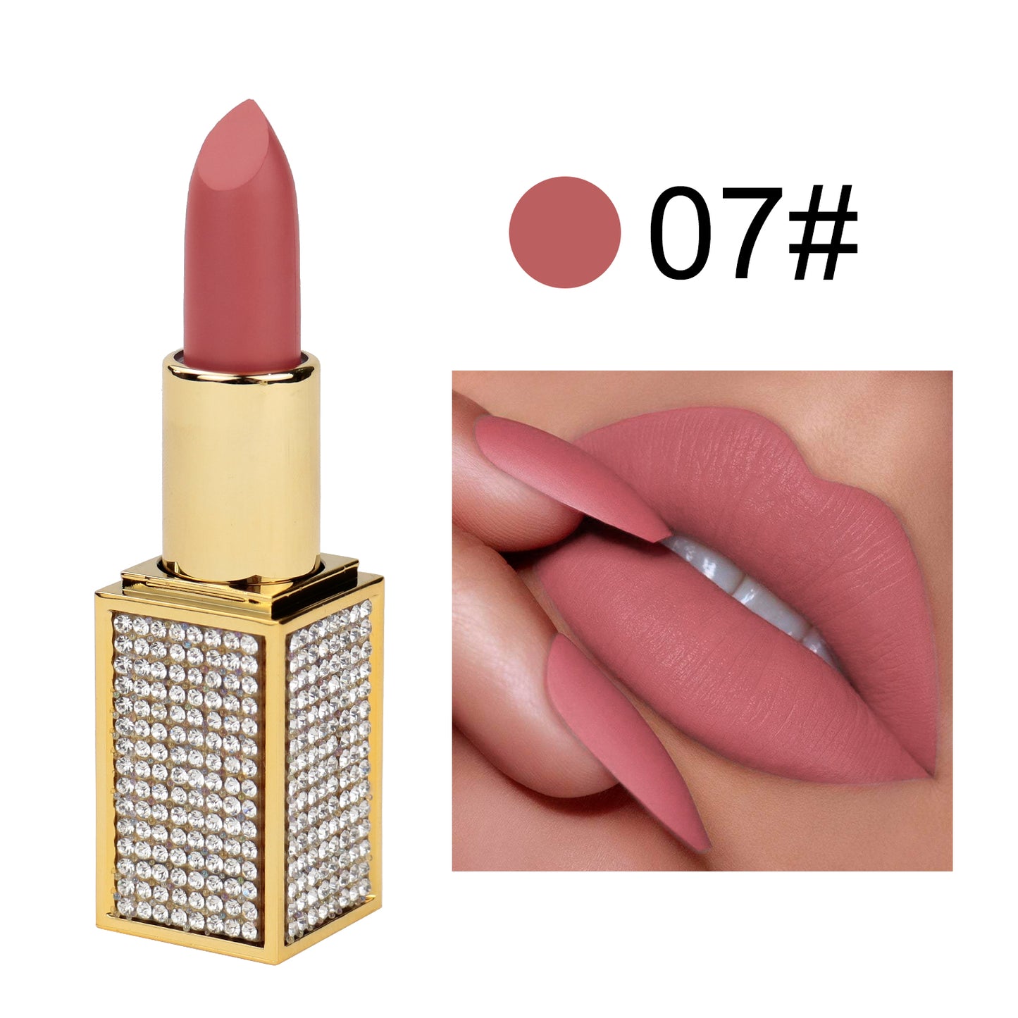 Radiant Gemstone Glitter Lipstick, P187