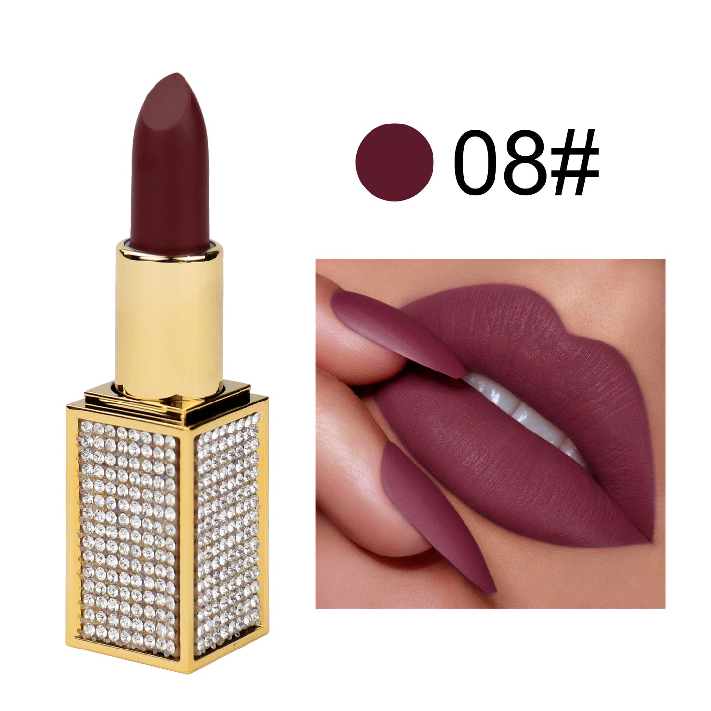 Radiant Gemstone Glitter Lipstick, P187