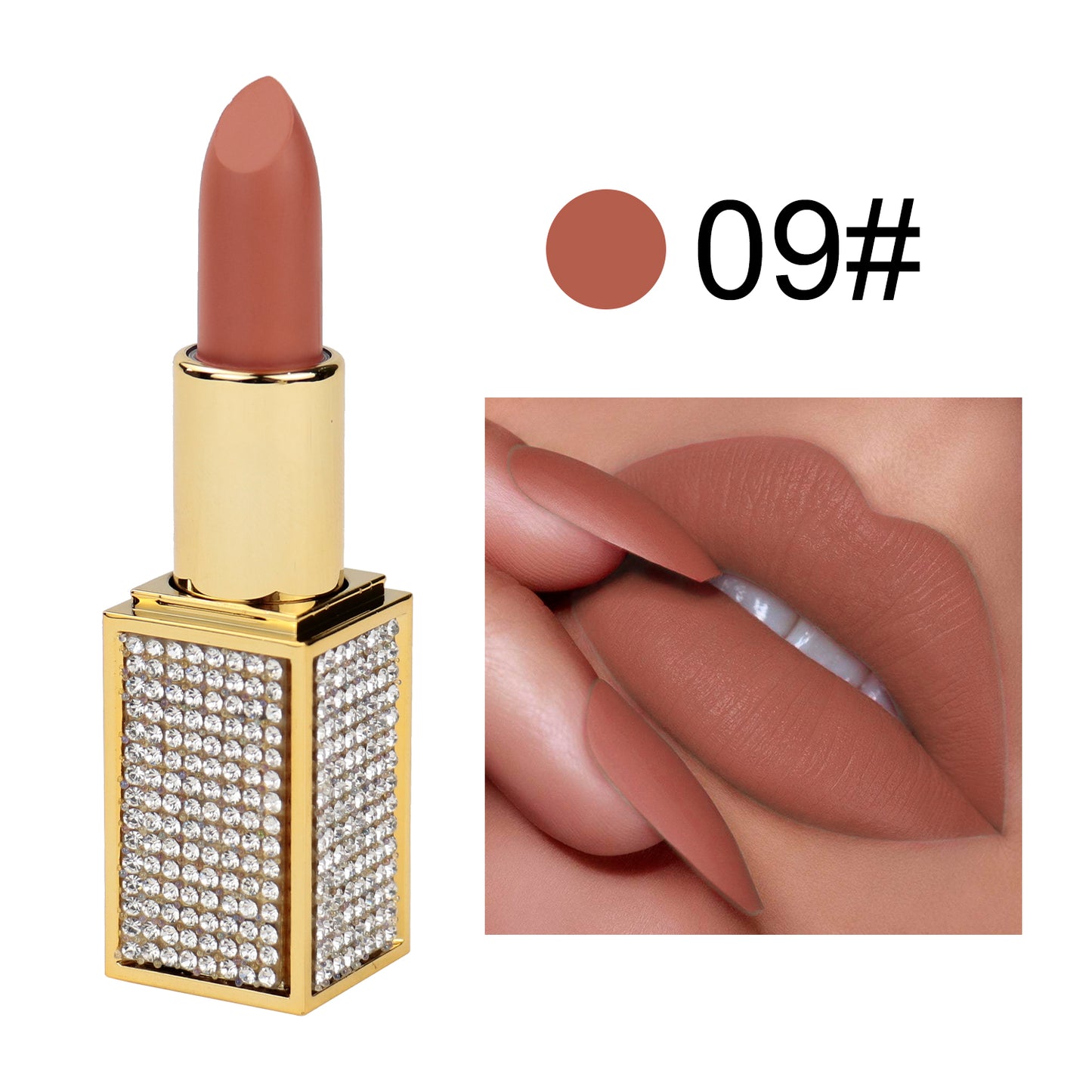 Radiant Gemstone Glitter Lipstick, P187