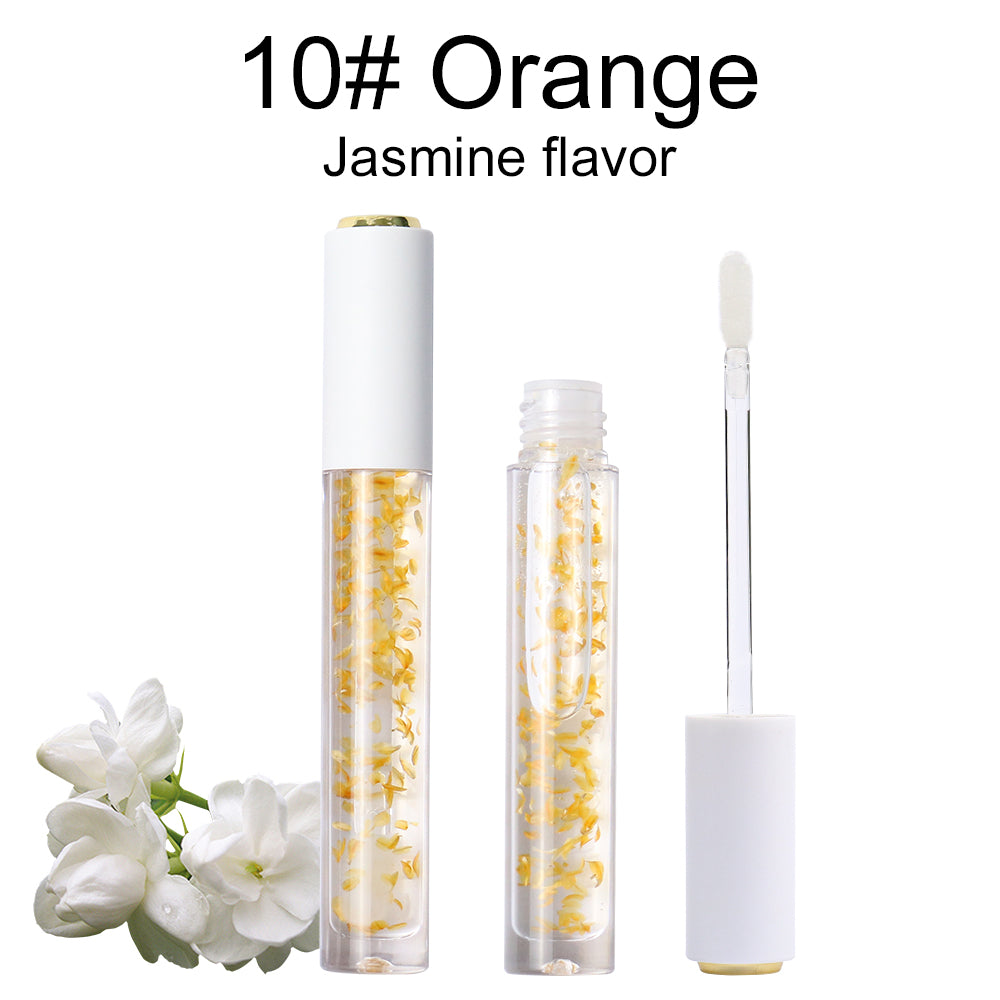 Lip Oil With Flower Petals, P184