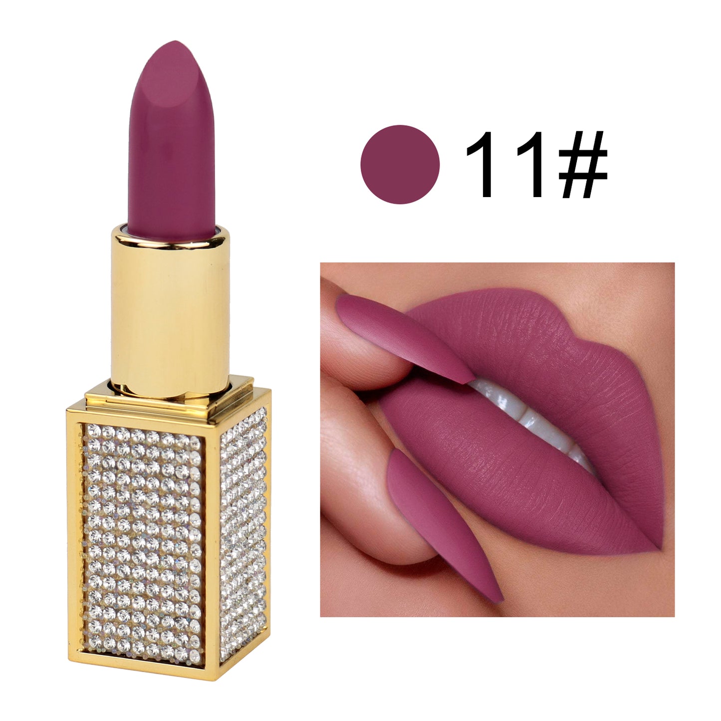 Radiant Gemstone Glitter Lipstick, P187