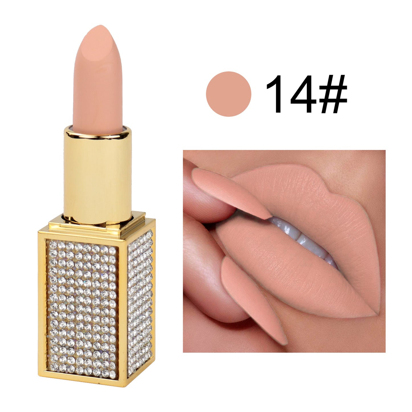 Radiant Gemstone Glitter Lipstick, P187