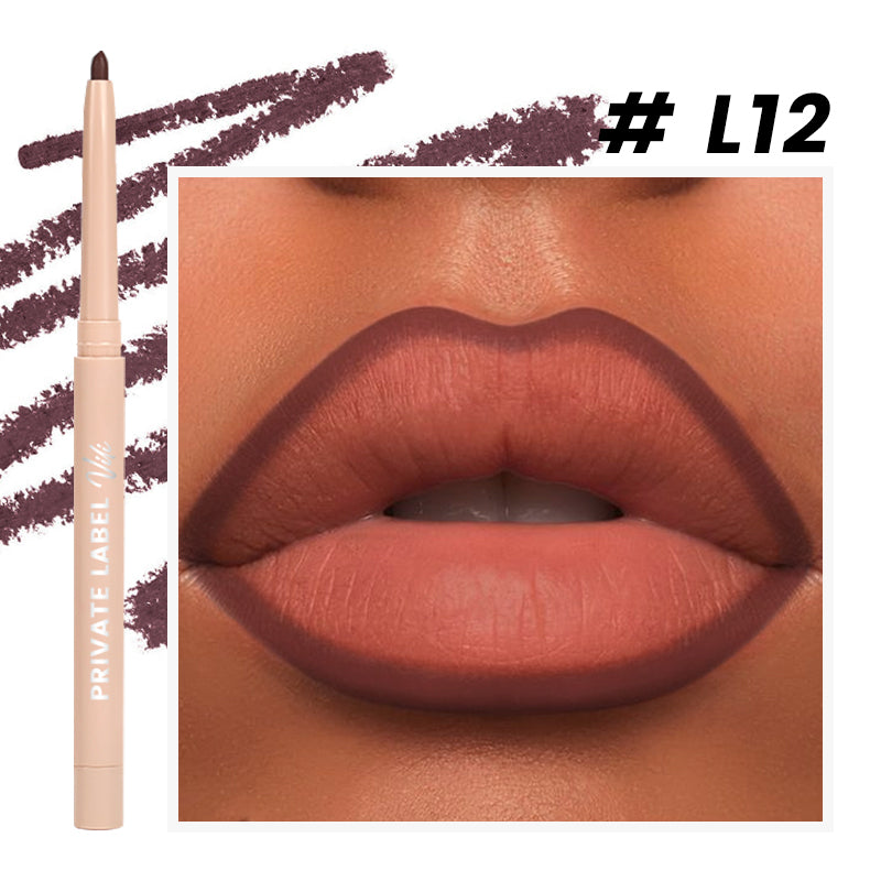 12 Colors Lip Liner, 2 in 1, VP15