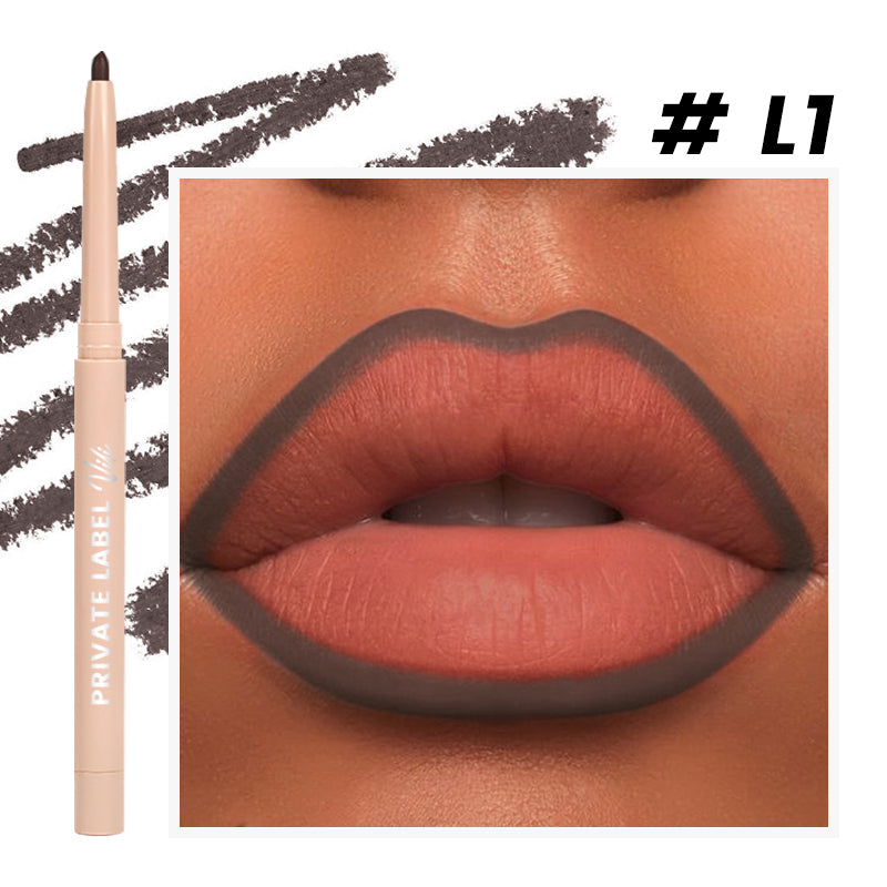 12 Colors Lip Liner, 2 in 1, VP15